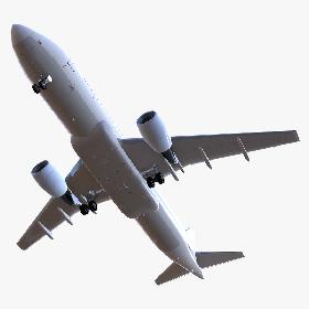 3D Airbus A320 Airplane